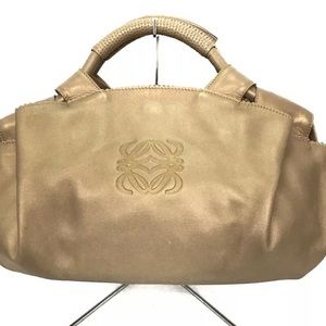 Loewe Nappa Aire Bag in Gold